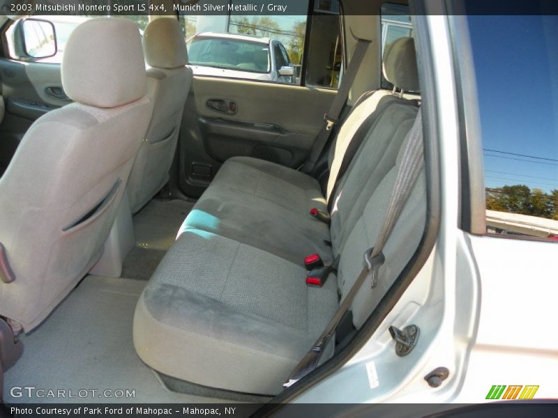  2003 Montero Sport LS 4x4 Gray Interior
