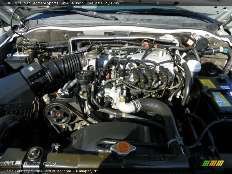 2003 Montero Sport LS 4x4 Engine - 3.0 Liter SOHC 24-Valve V6