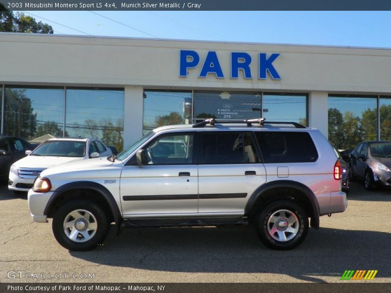 Munich Silver Metallic / Gray 2003 Mitsubishi Montero Sport LS 4x4
