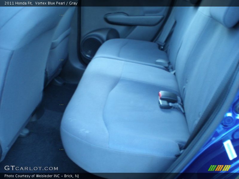 Vortex Blue Pearl / Gray 2011 Honda Fit
