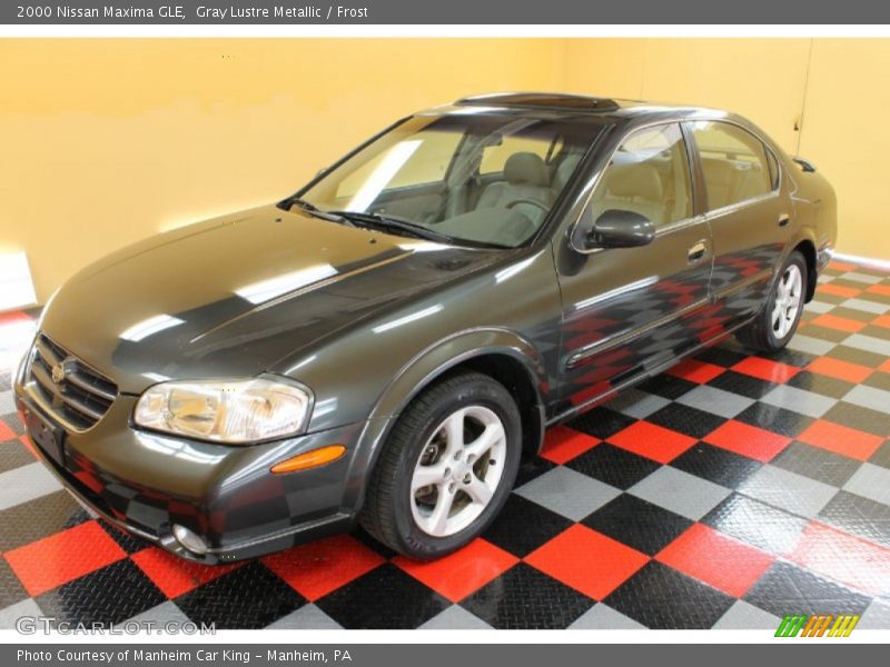 Gray Lustre Metallic / Frost 2000 Nissan Maxima GLE