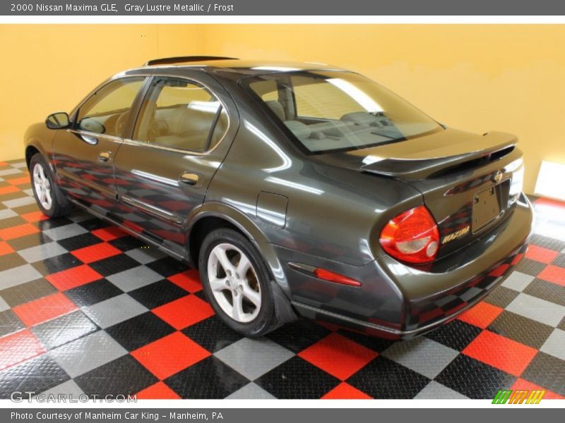 Gray Lustre Metallic / Frost 2000 Nissan Maxima GLE