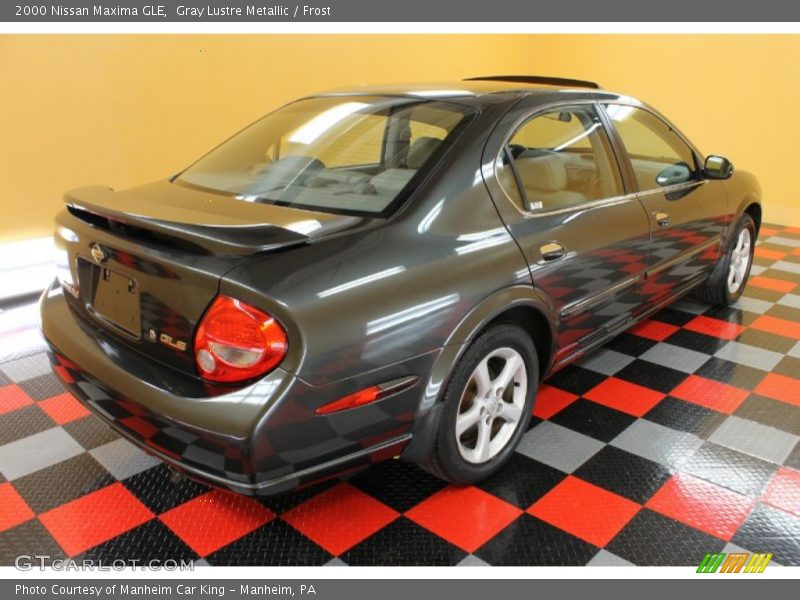 Gray Lustre Metallic / Frost 2000 Nissan Maxima GLE
