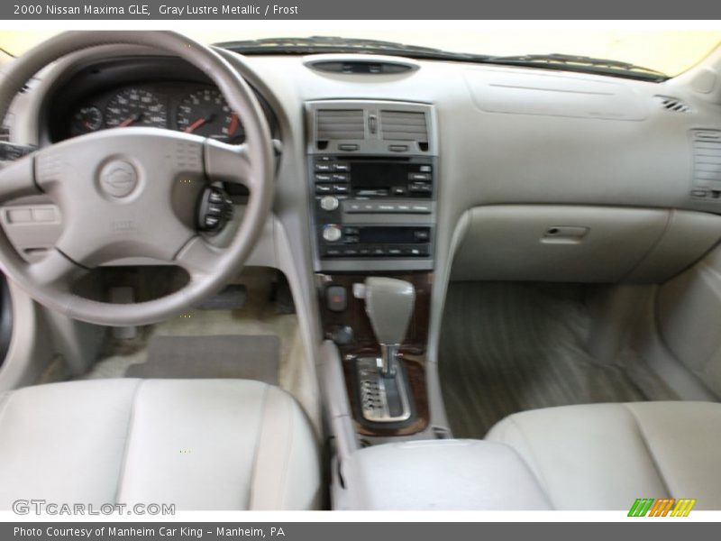 Gray Lustre Metallic / Frost 2000 Nissan Maxima GLE