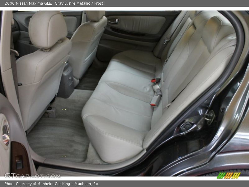 Gray Lustre Metallic / Frost 2000 Nissan Maxima GLE