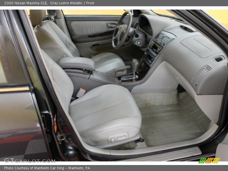 Gray Lustre Metallic / Frost 2000 Nissan Maxima GLE