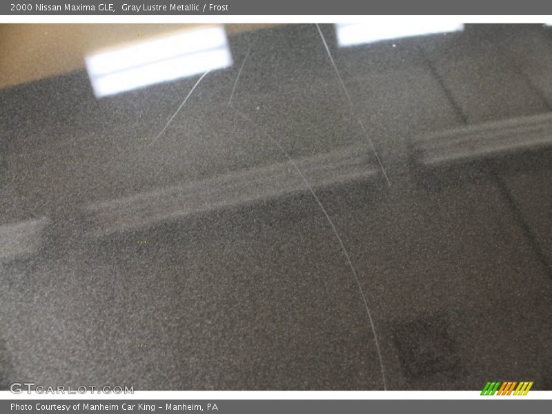 Gray Lustre Metallic / Frost 2000 Nissan Maxima GLE