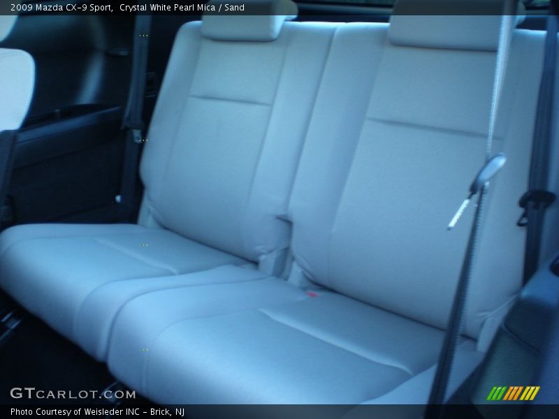 Crystal White Pearl Mica / Sand 2009 Mazda CX-9 Sport