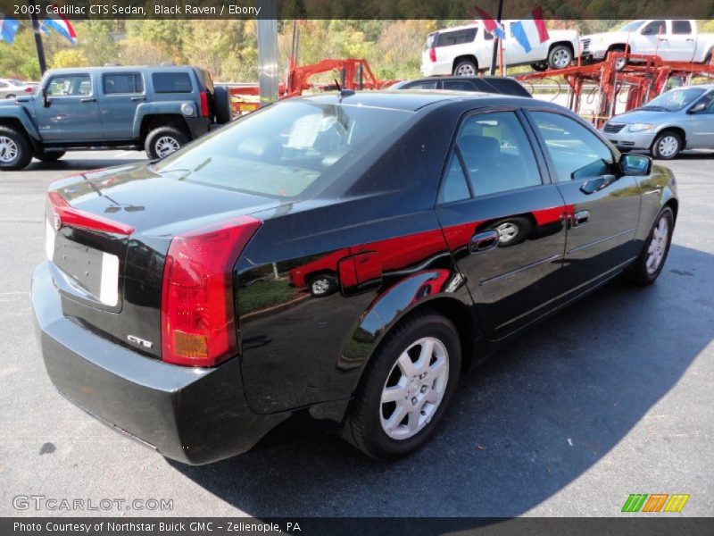 Black Raven / Ebony 2005 Cadillac CTS Sedan