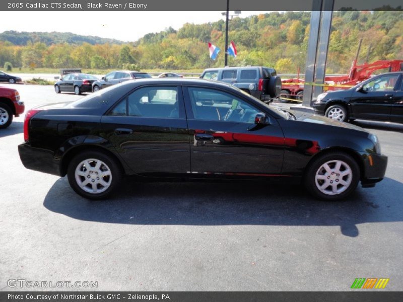 Black Raven / Ebony 2005 Cadillac CTS Sedan