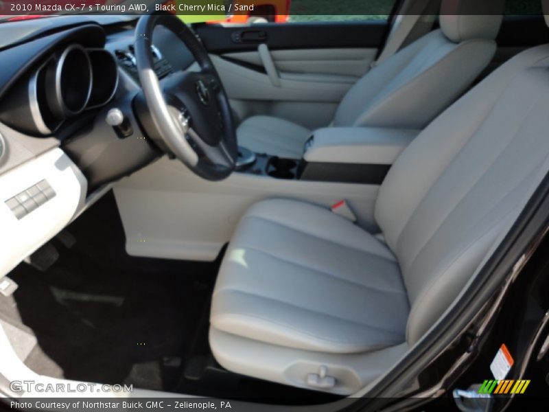 Black Cherry Mica / Sand 2010 Mazda CX-7 s Touring AWD