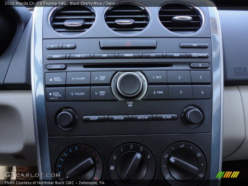 Controls of 2010 CX-7 s Touring AWD
