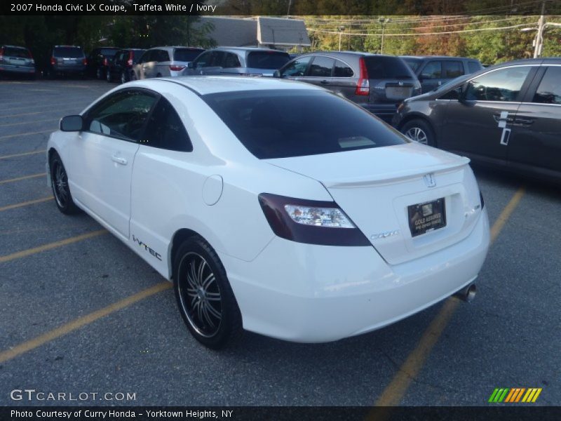  2007 Civic LX Coupe Taffeta White