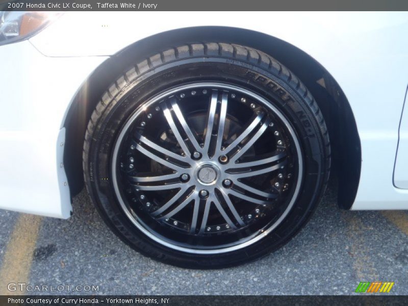 Custom Wheels of 2007 Civic LX Coupe