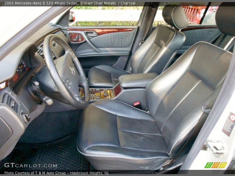  2001 E 320 4Matic Sedan Charcoal Interior