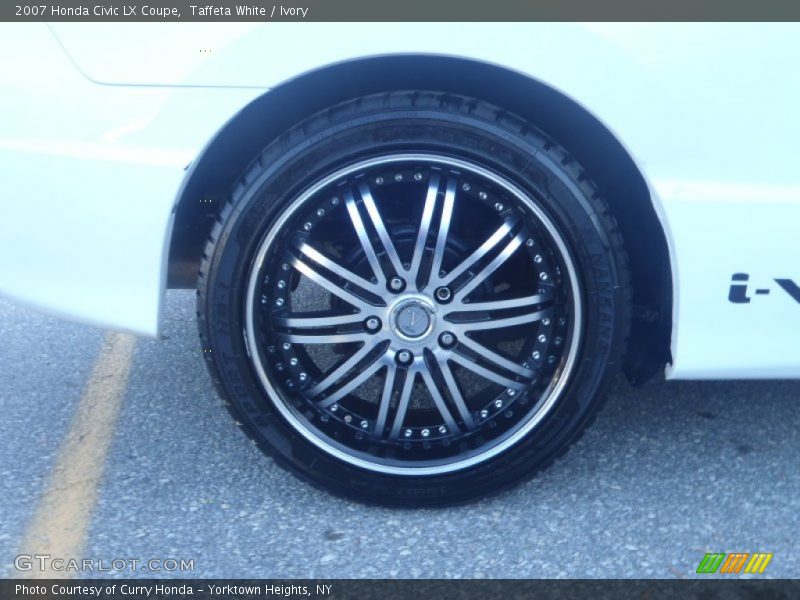 Taffeta White / Ivory 2007 Honda Civic LX Coupe