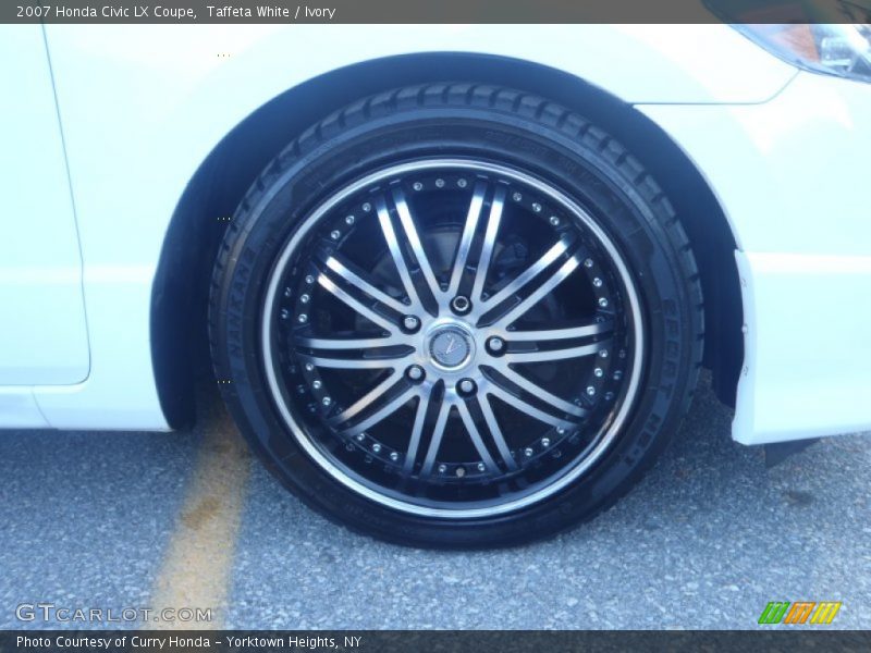 Taffeta White / Ivory 2007 Honda Civic LX Coupe