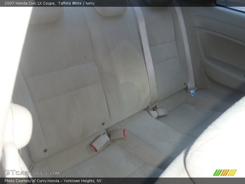 Taffeta White / Ivory 2007 Honda Civic LX Coupe