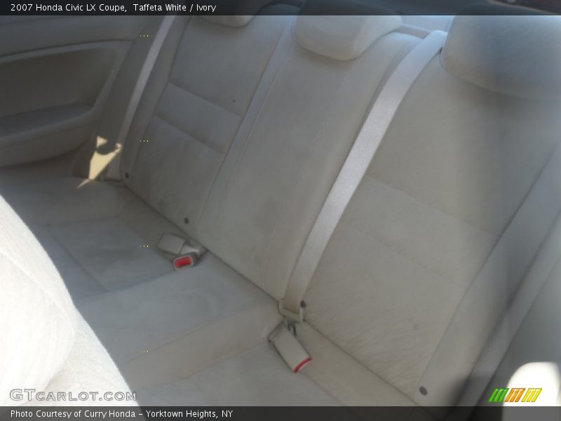 Taffeta White / Ivory 2007 Honda Civic LX Coupe