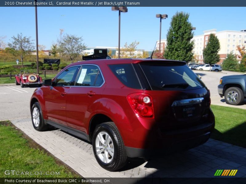 Cardinal Red Metallic / Jet Black/Light Titanium 2010 Chevrolet Equinox LS