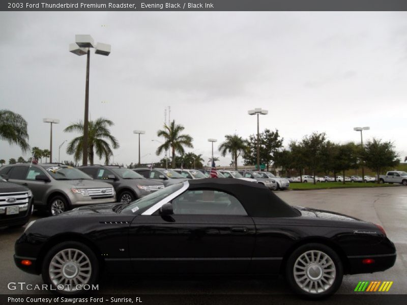  2003 Thunderbird Premium Roadster Evening Black