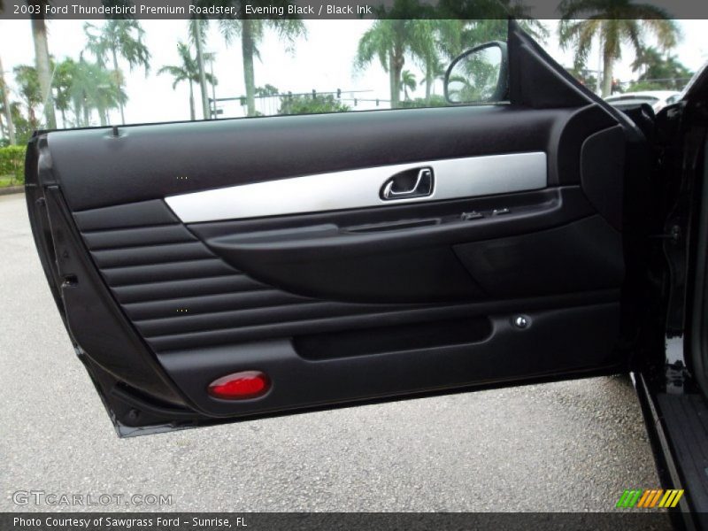 Door Panel of 2003 Thunderbird Premium Roadster