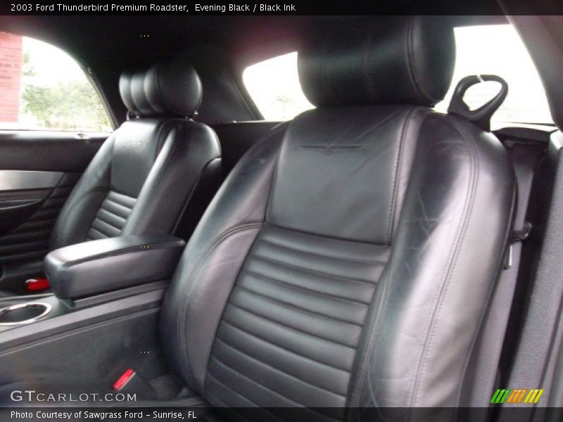 Evening Black / Black Ink 2003 Ford Thunderbird Premium Roadster