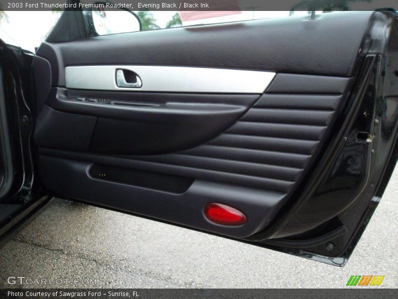 Evening Black / Black Ink 2003 Ford Thunderbird Premium Roadster