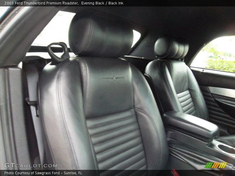 Evening Black / Black Ink 2003 Ford Thunderbird Premium Roadster
