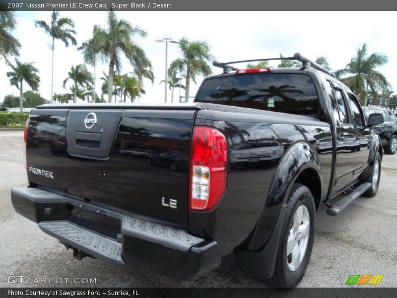  2007 Frontier LE Crew Cab Super Black