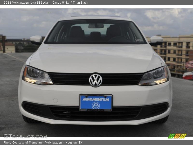 Candy White / Titan Black 2012 Volkswagen Jetta SE Sedan