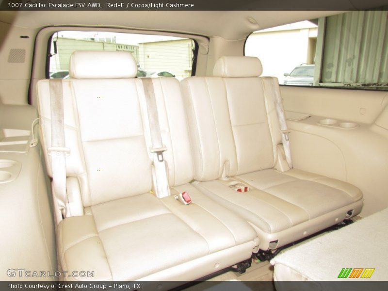 Red-E / Cocoa/Light Cashmere 2007 Cadillac Escalade ESV AWD