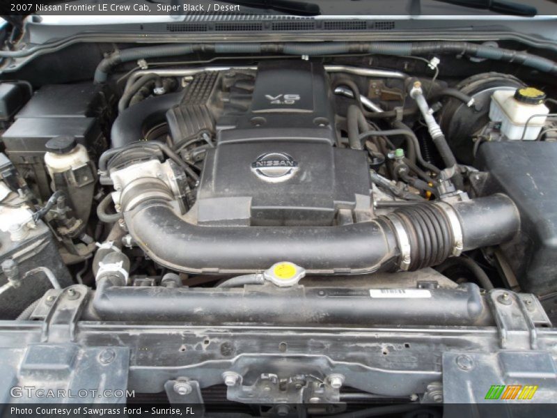  2007 Frontier LE Crew Cab Engine - 4.0 Liter DOHC 24-Valve VVT V6