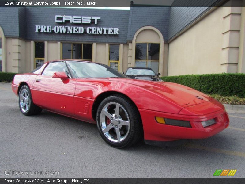 Torch Red / Black 1996 Chevrolet Corvette Coupe