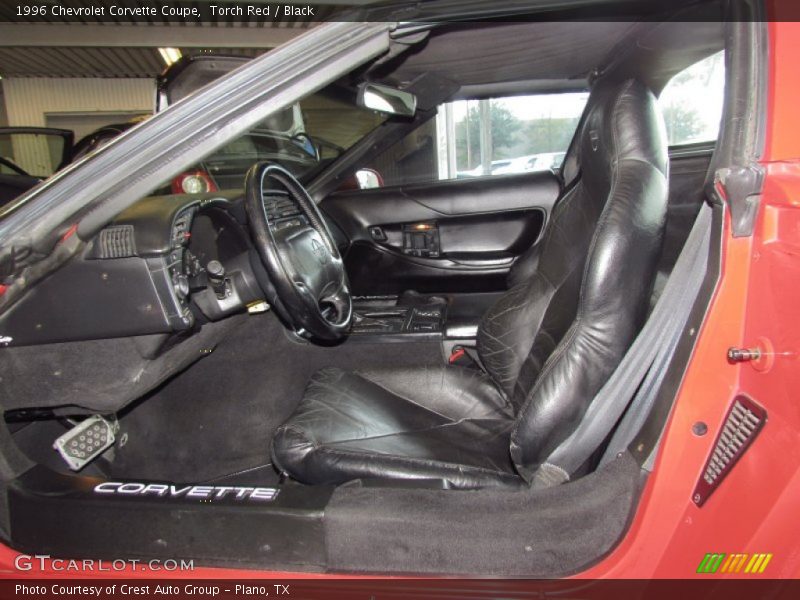 Torch Red / Black 1996 Chevrolet Corvette Coupe