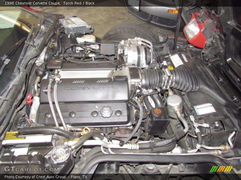  1996 Corvette Coupe Engine - 5.7 Liter OHV 16-Valve LT1 V8