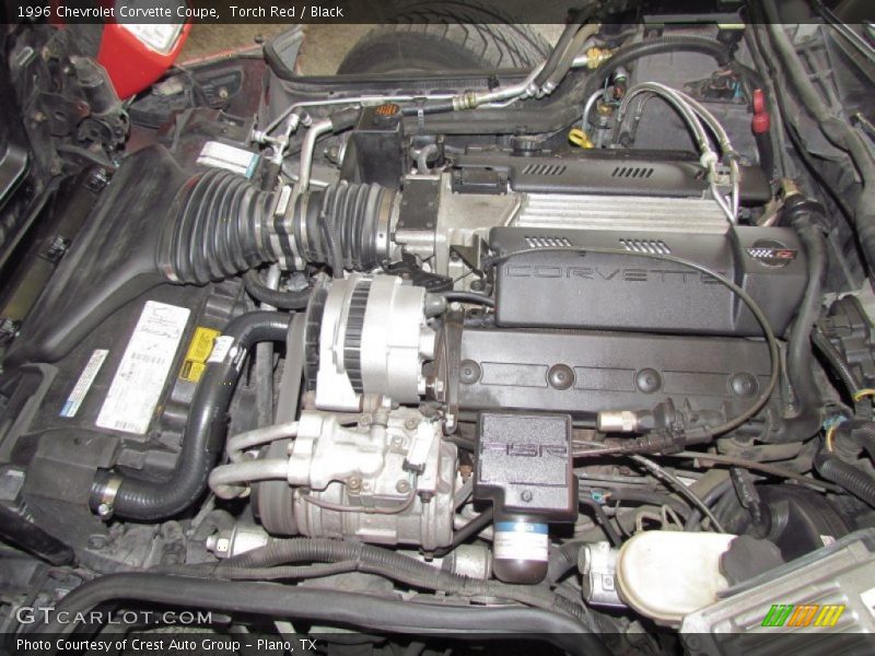  1996 Corvette Coupe Engine - 5.7 Liter OHV 16-Valve LT1 V8