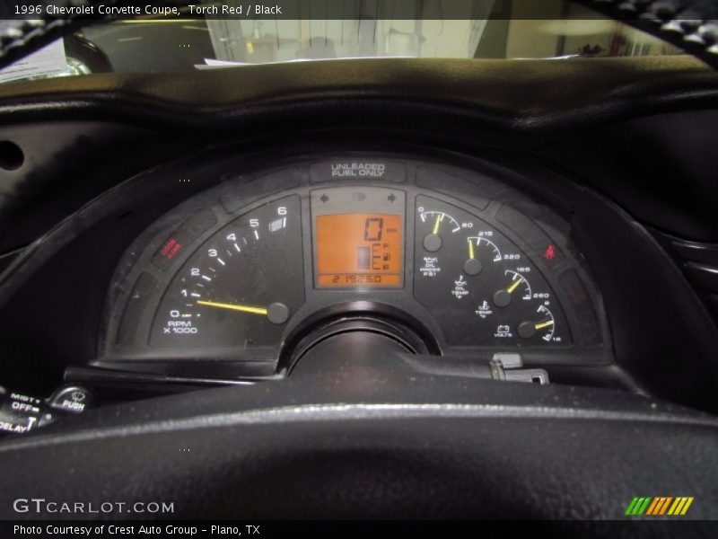 Torch Red / Black 1996 Chevrolet Corvette Coupe