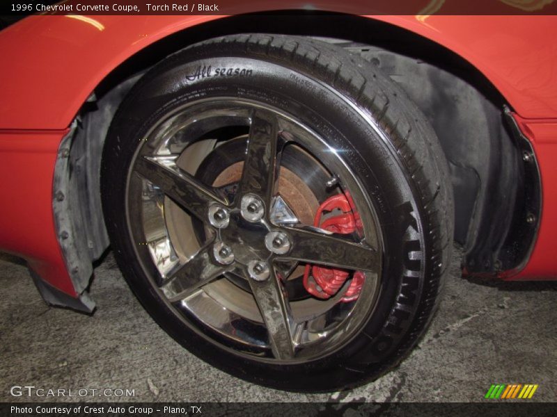 Torch Red / Black 1996 Chevrolet Corvette Coupe