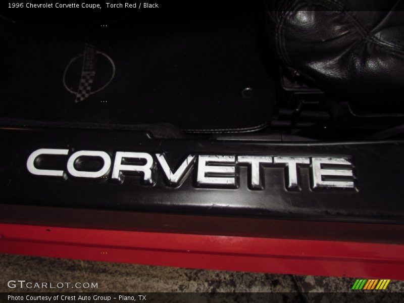 Torch Red / Black 1996 Chevrolet Corvette Coupe