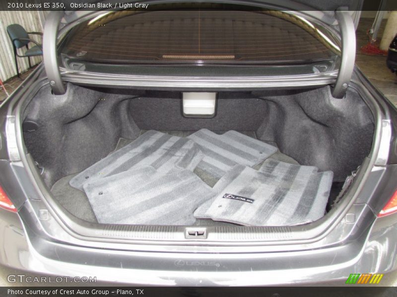 Obsidian Black / Light Gray 2010 Lexus ES 350