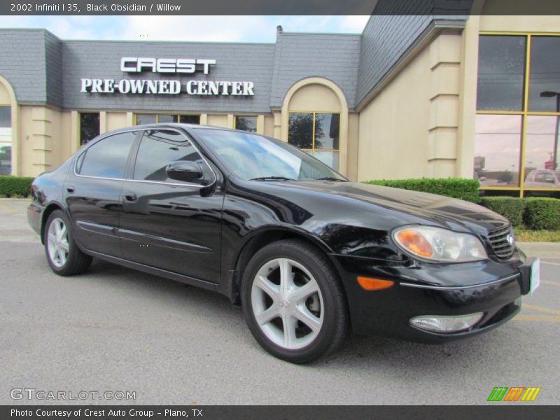 Black Obsidian / Willow 2002 Infiniti I 35