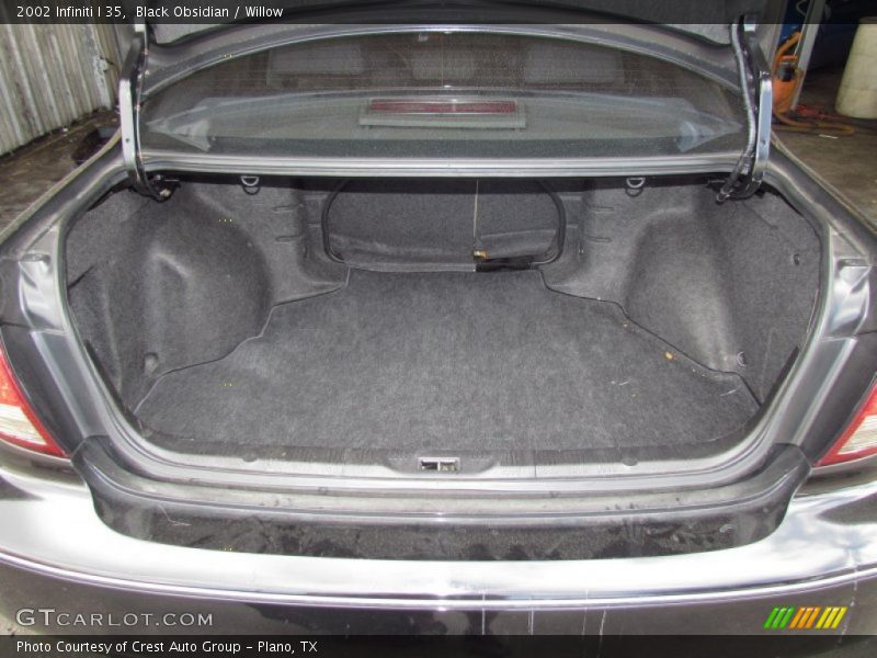 Black Obsidian / Willow 2002 Infiniti I 35