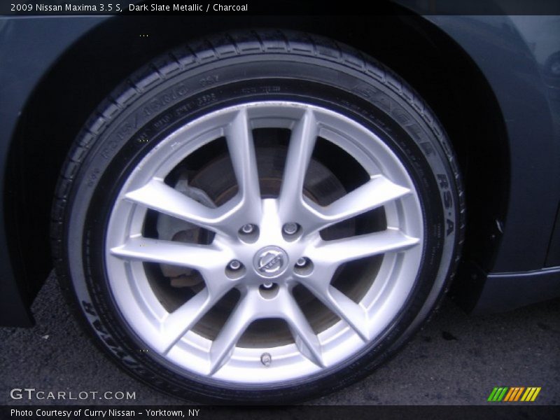 Dark Slate Metallic / Charcoal 2009 Nissan Maxima 3.5 S