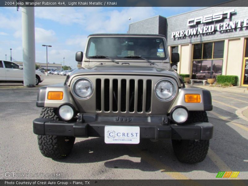 Light Khaki Metallic / Khaki 2004 Jeep Wrangler Rubicon 4x4