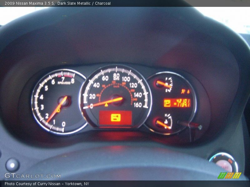 Dark Slate Metallic / Charcoal 2009 Nissan Maxima 3.5 S