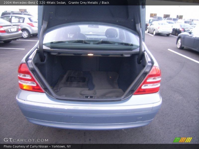 Granite Grey Metallic / Black 2004 Mercedes-Benz C 320 4Matic Sedan