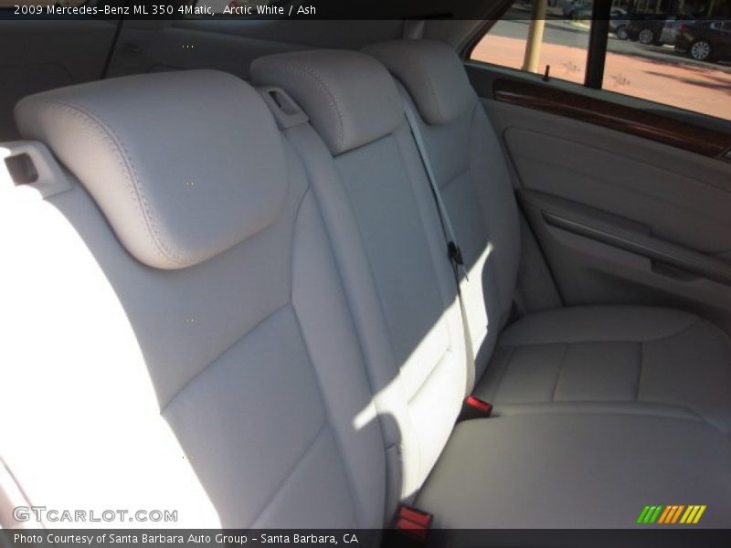 Arctic White / Ash 2009 Mercedes-Benz ML 350 4Matic