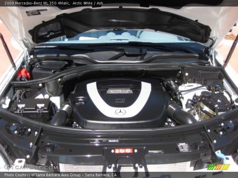 Arctic White / Ash 2009 Mercedes-Benz ML 350 4Matic