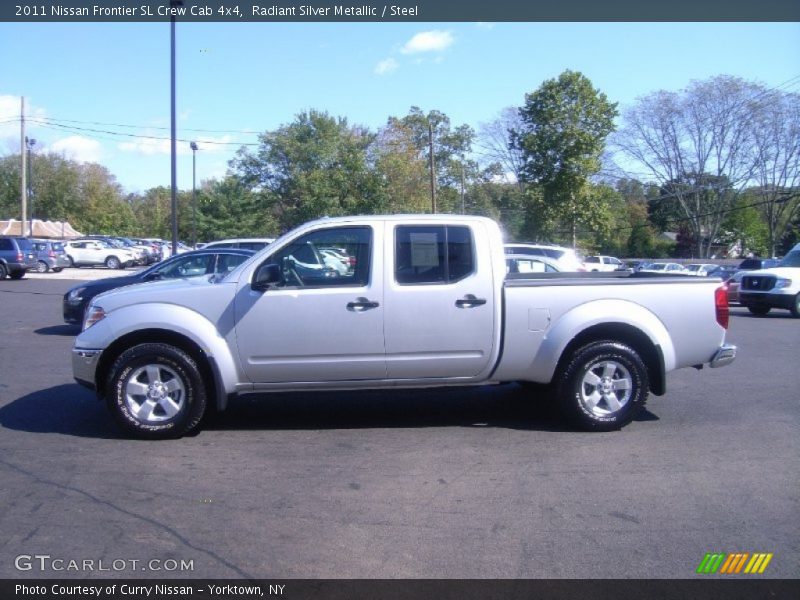  2011 Frontier SL Crew Cab 4x4 Radiant Silver Metallic